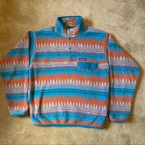 Patagonia Synchilla Snap-T Aztec Pullover: Medium